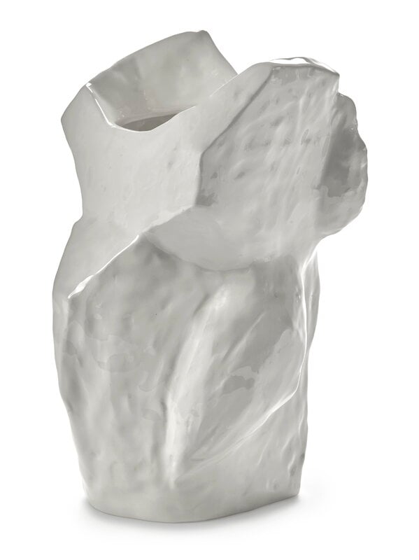Serax After Midnight vase, L, white, view 3