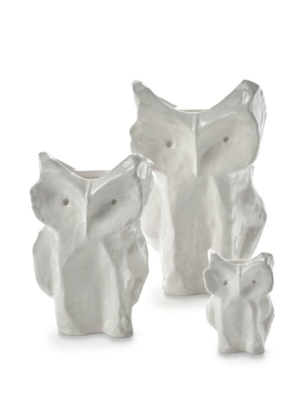 Serax After Midnight vase, L, white, view 4