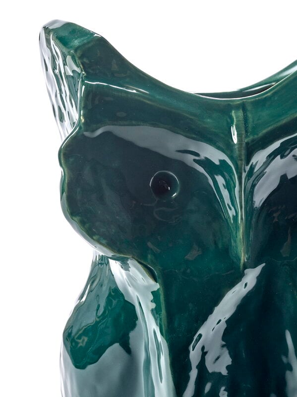 Serax After Midnight vase, L, dark green, view 5