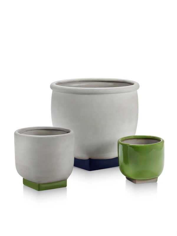 Serax Rosamar flower pot 04,  grey - dark blue, view 5