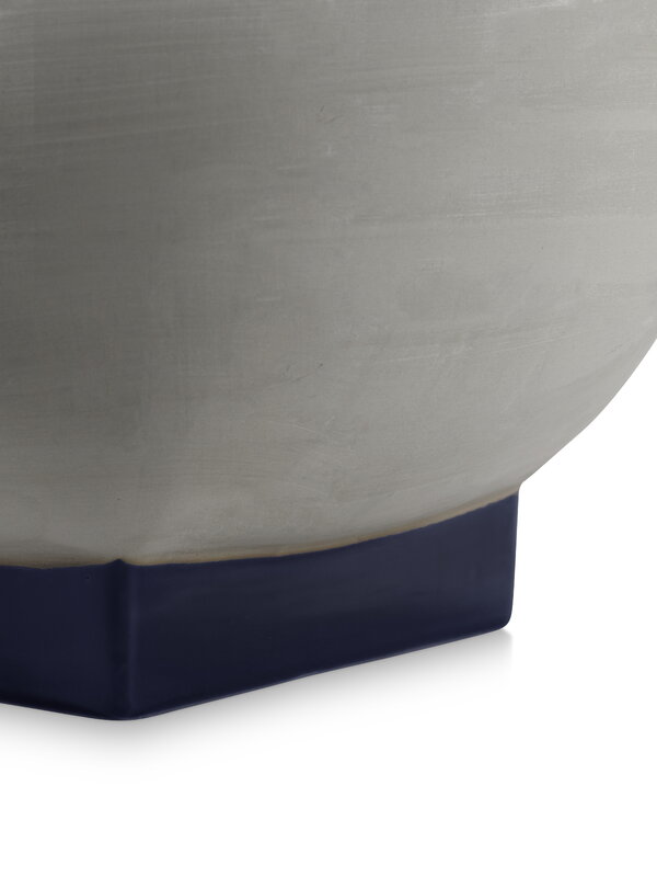 Serax Rosamar flower pot 07,  grey - dark blue, view 6