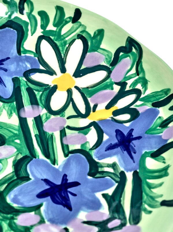 Serax Serving Spring serving plate, green - blue, extra image