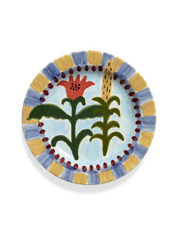 Serax Santiago de Borja dinner plate, 2 pcs, Jane January, extra image