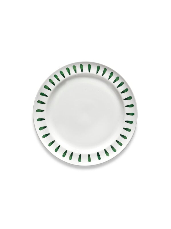 Serax Charly ruokalautanen, 27 cm, vihreä, näkymä 4