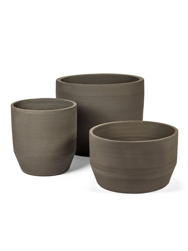Serax Construct 02 flower pot, S, black, extra image