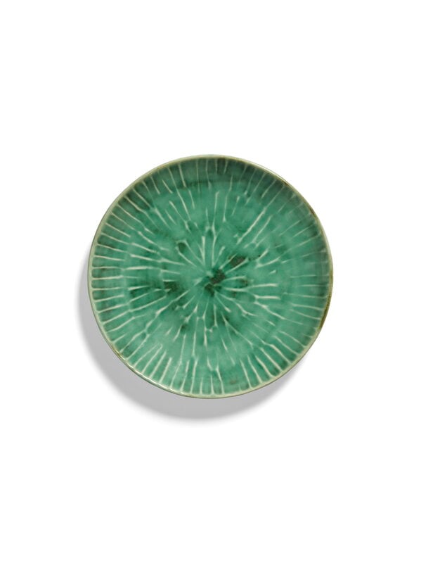 Serax Verde Lanza Teller, M, 2 Stk., grün, extrabild