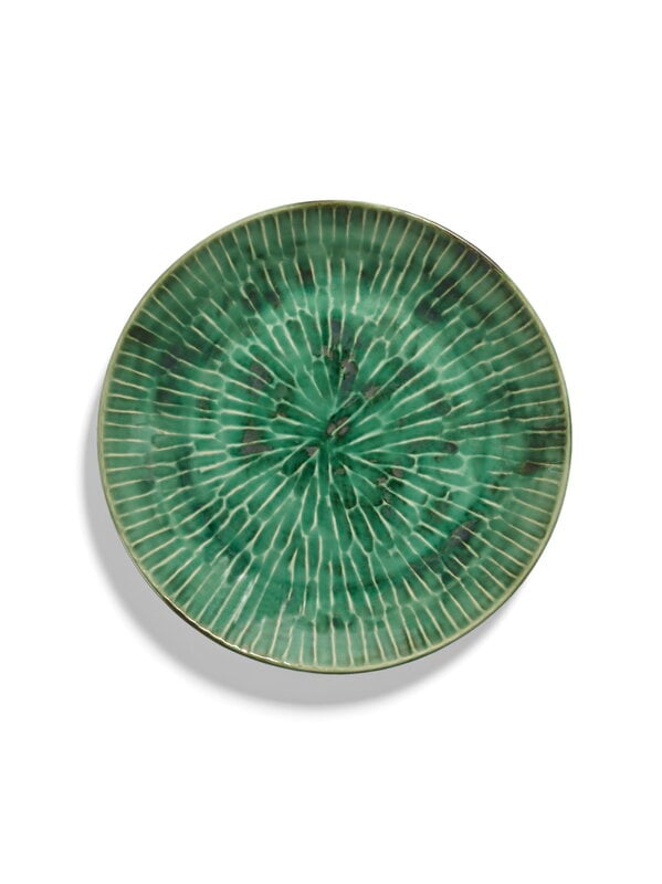 Serax Verde Lanza plate, L, 2 pcs, green, extra image