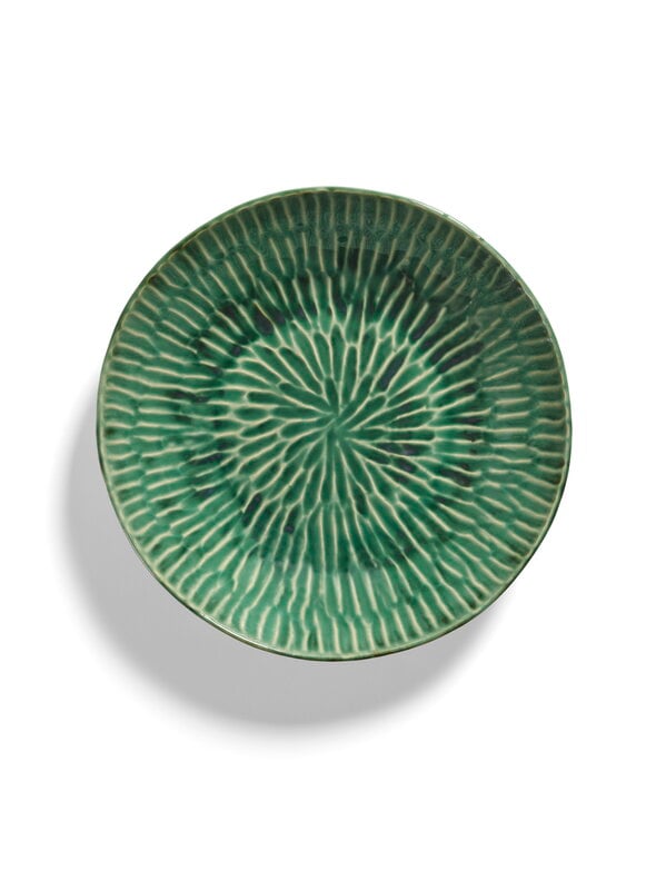 Serax Verde Lanza serving plate, M, 2 pcs, green, extra image