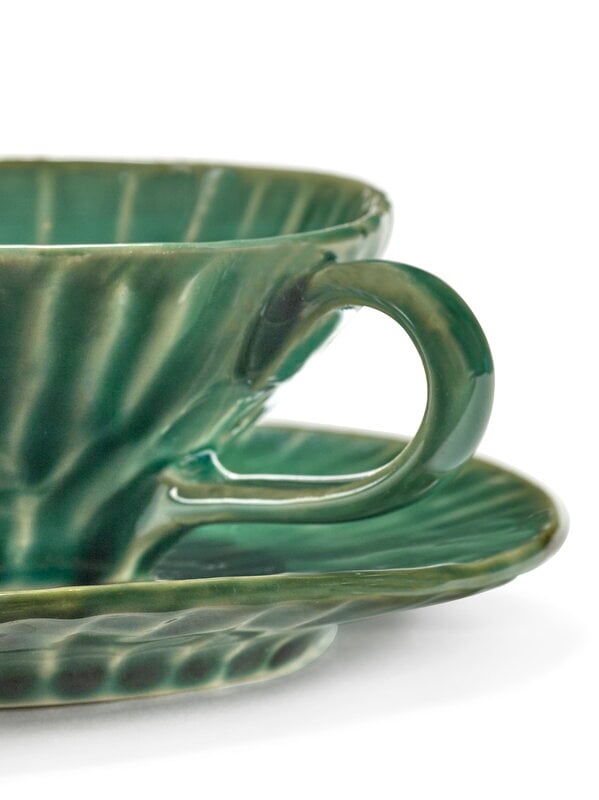 Serax Verde Lanza espresso cup, 2 pcs, green, view 3