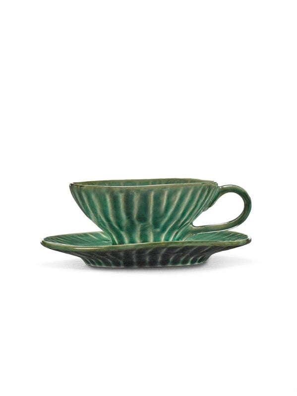 Serax Verde Lanza espresso cup, 2 pcs, green, view 9