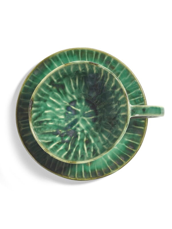 Serax Verde Lanza cappuccino cup, 2 pcs, green, extra image
