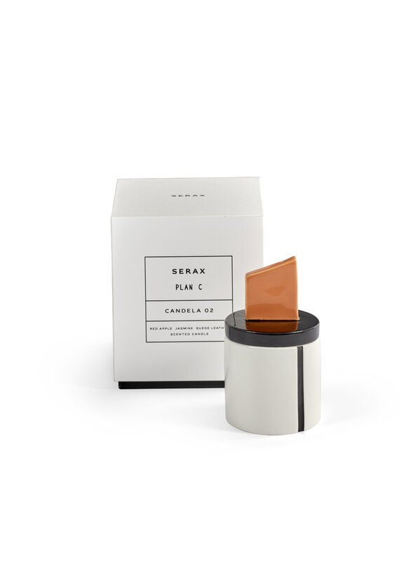 Serax Candela perfumada 02, S, negro - naranja, imagen extra