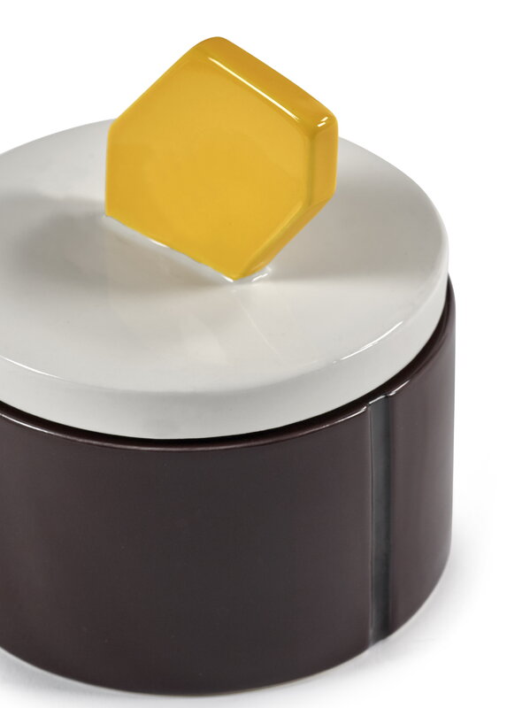 Serax Candela scented candle 03, M, bordeaux - jaune, image extra