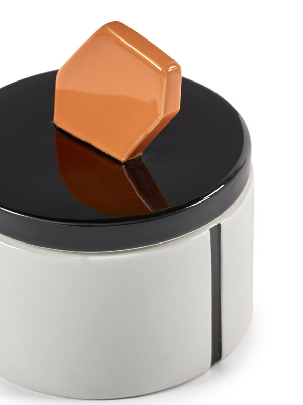 Serax Candela bougie parfumée 02, M, noir - orange, image extra