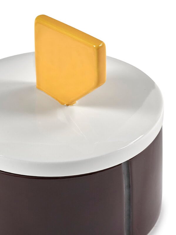 Serax Candela scented candle 03, L, burgundy - yellow, view 5