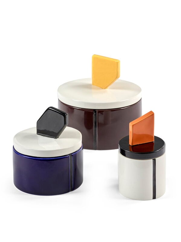 Serax Candela scented candle 03, L, burgundy - yellow, view 6