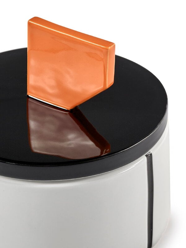 Serax Candela scented candle 02, L, black - orange, view 4