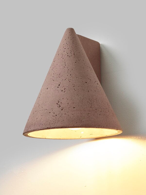 Serax Primary Shape °1 wall lamp, dark red, extra image