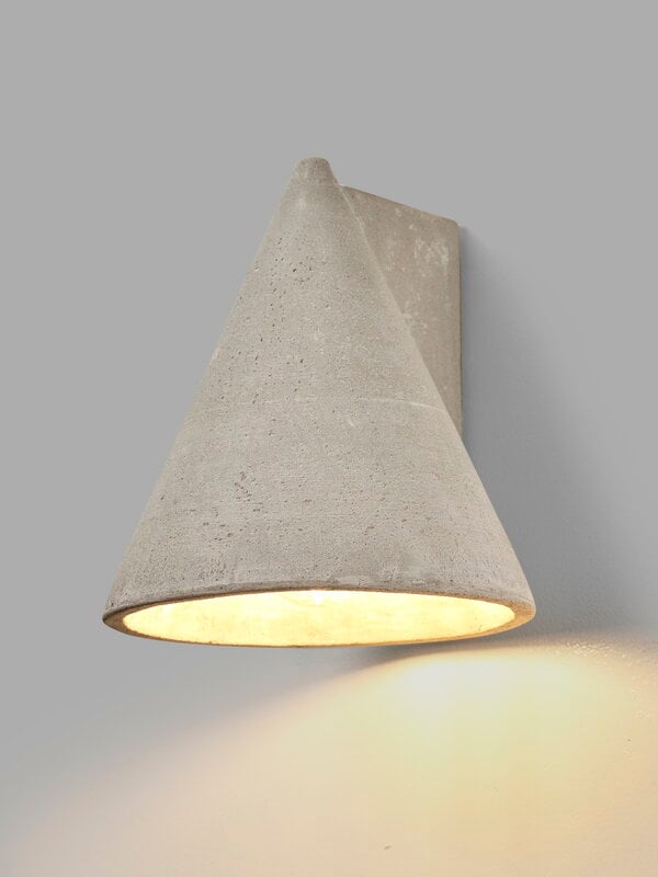 Serax Primary Shape °1 wall lamp, concrete, extra image