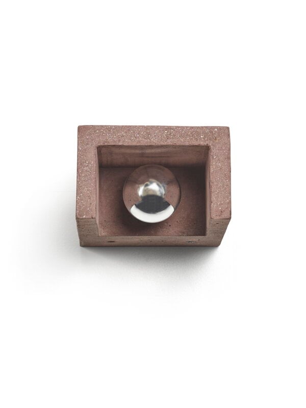 Serax Primary Shape °2 wall lamp, dark red, view 5