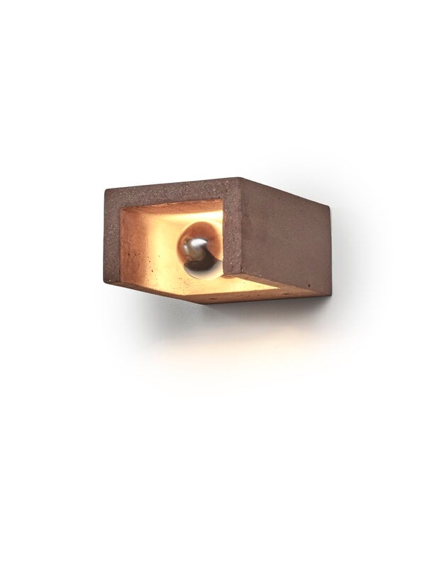 Serax Primary Shape °2 wall lamp, dark red, view 4