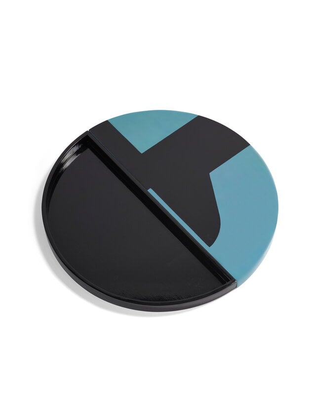 Serax Endo tray, black - blue, extra image