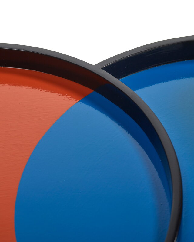 Serax Yo-Yo tray, red - blue, extra image