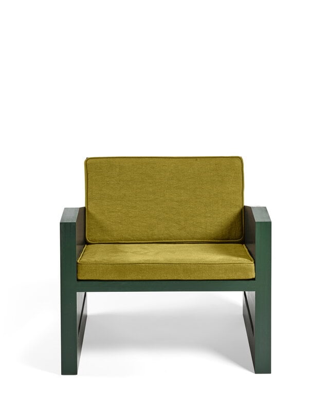 Serax Fred sillón, verde - mostaza, imagen extra