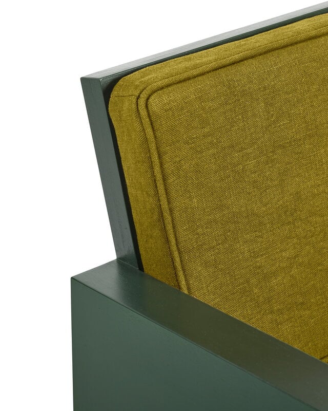 Serax Fred sillón, verde - mostaza, imagen extra