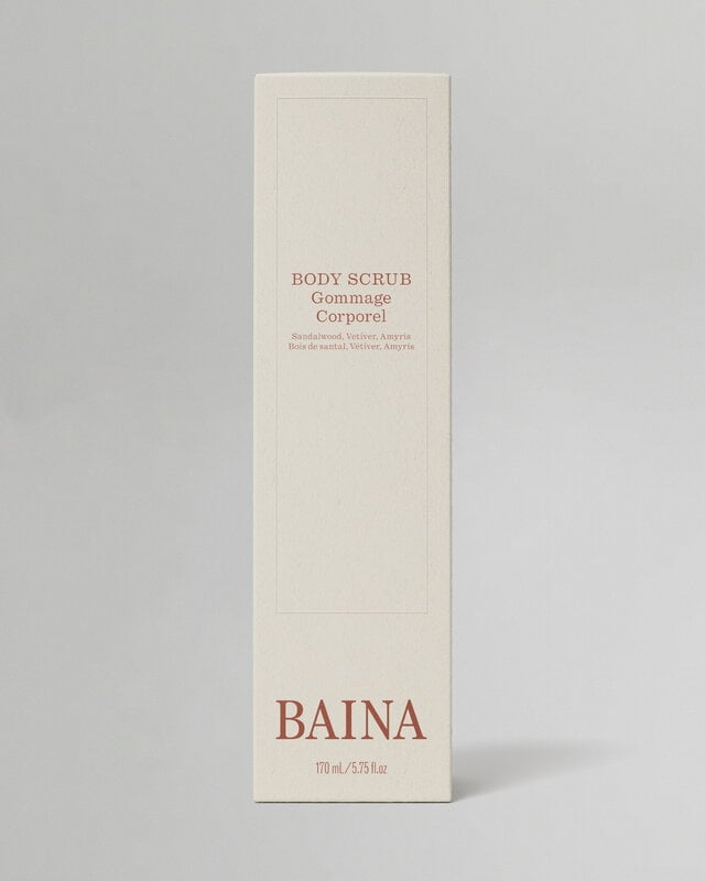 Baina Body Scrub, 180 ml, Ebon Veil, extra image