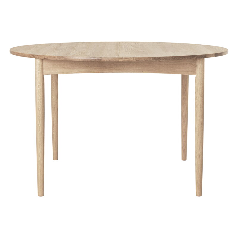 Carl Hansen & Søn BM0121 dining table, 120 cm, white oiled oak, extra image