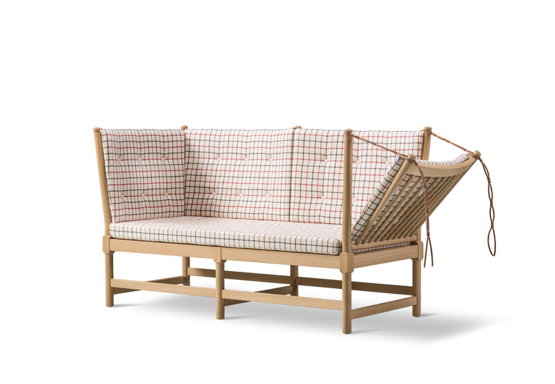 Fredericia Spoke-Back Sofa, geöltes Eichenholz - Cotil 863, 53938, extrabild