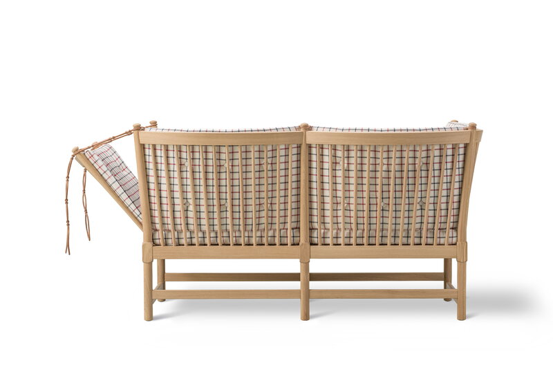 Fredericia Spoke-Back Sofa, geöltes Eichenholz - Cotil 863, 53938, extrabild