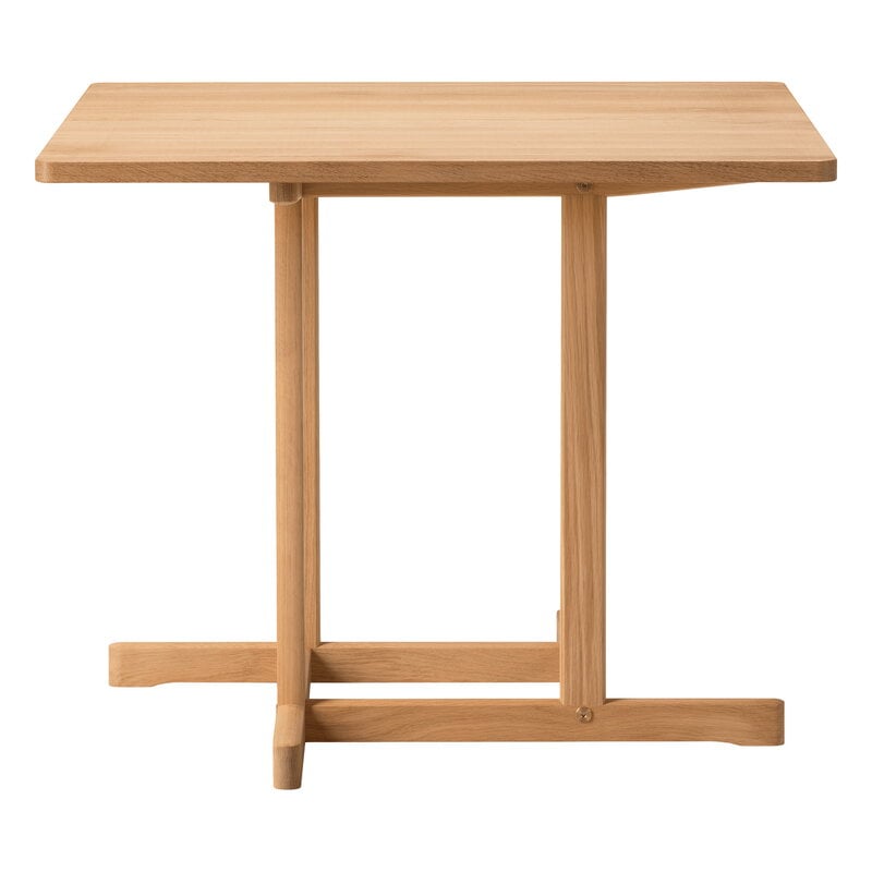Fredericia BM80 Mogensen shaker pöytä, 90 x 90 cm, öljytty tammi, näkymä 3