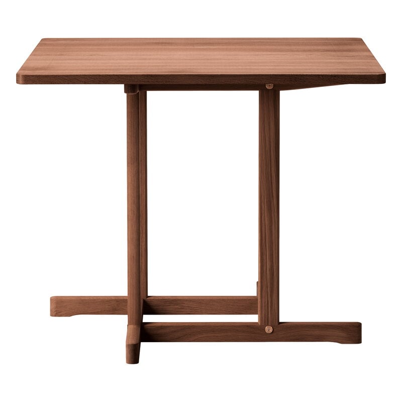 Fredericia BM80 Mogensen shaker pöytä, 90 x 90 cm, savustettu öljytty tammi, näkymä 2
