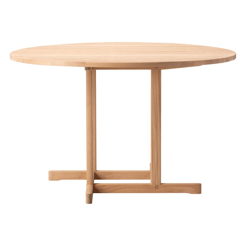 Fredericia BM80 Mogensen shaker pöytä, 120 cm, vaalea öljytty tammi, näkymä 2