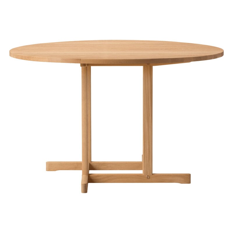 Fredericia BM80 Mogensen shaker pöytä, 120 cm, öljytty tammi, näkymä 3