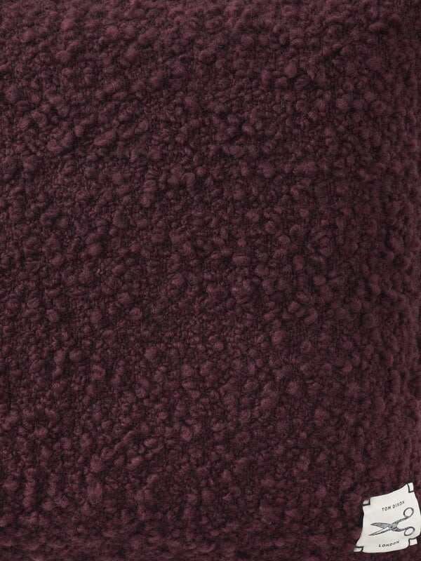 Tom Dixon Bobble cushion, 45 x 45 cm, burgundy, view 3