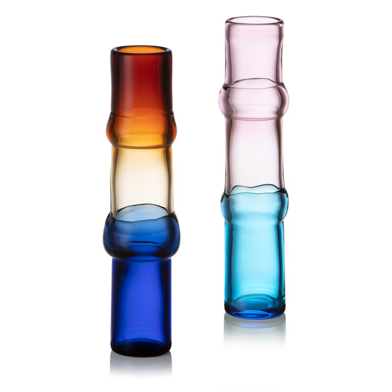 Iittala Bambu Maljakko 90 X 450 Mm V Pinkki Kirkas 