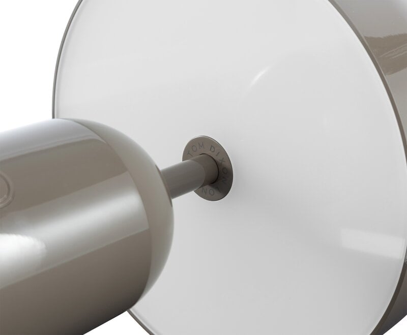 Tom Dixon Lampe de table portable LED Bell, taupe, image extra