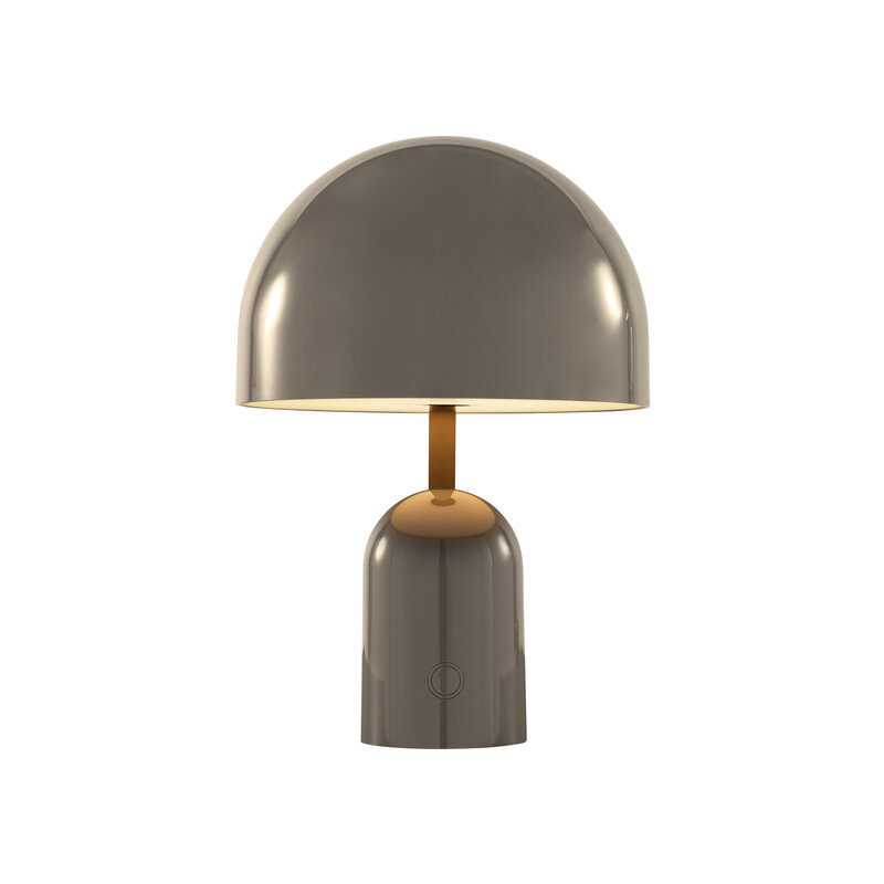 Tom Dixon Lampe de table portable LED Bell, taupe, image extra