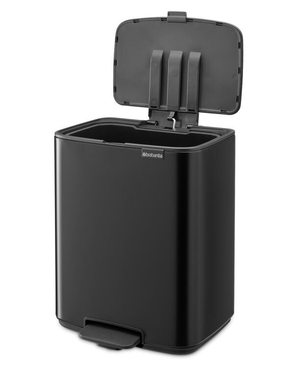 Brabantia Bo Pedal Bin, 12 L, matt black, extra image