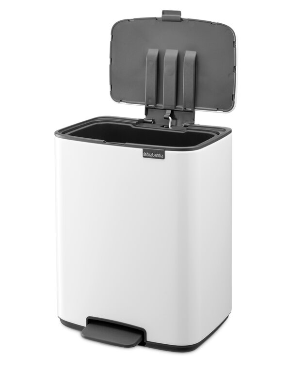 Brabantia Bo Pedal Bin, 12 L, white, extra image