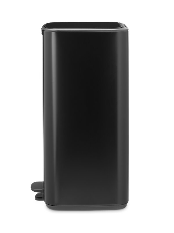 Brabantia Bo Pedal Bin 30 L, negro mate, imagen extra