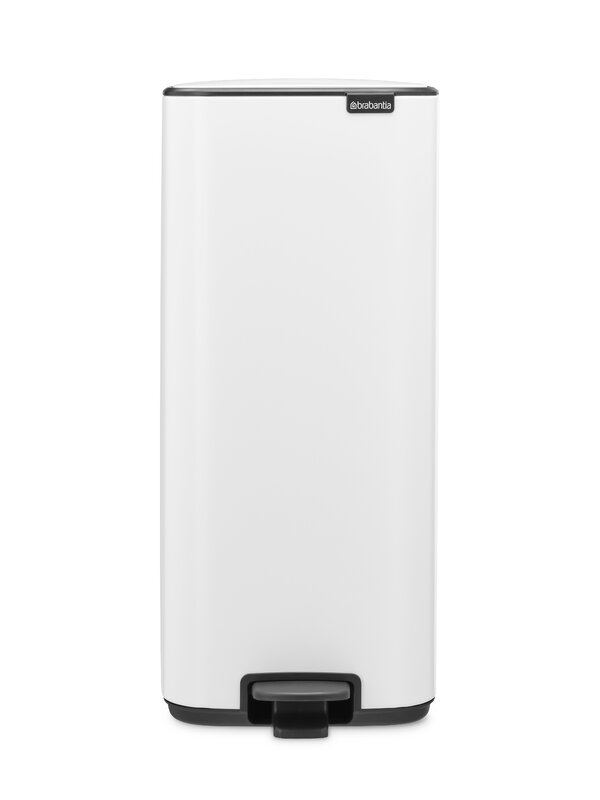Brabantia Bo Pedal Bin 30 L, blanco, imagen extra