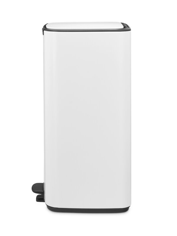 Brabantia Bo Pedal Bin 30 L, blanco, imagen extra