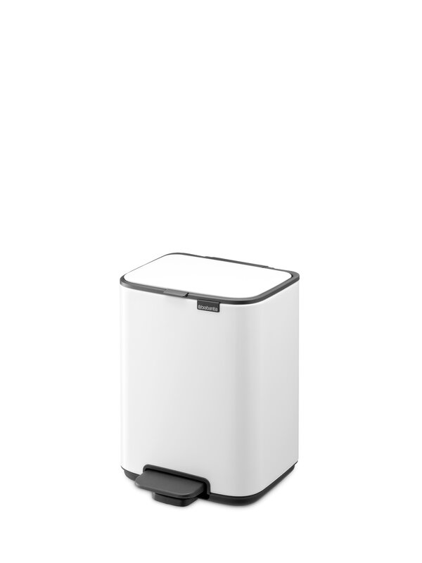 Brabantia Bo Pedal Bin 4 L, blanco, imagen extra