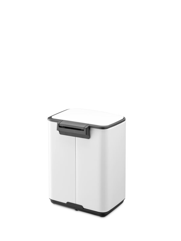 Brabantia Bo Pedal Bin 4 L, blanco, imagen extra