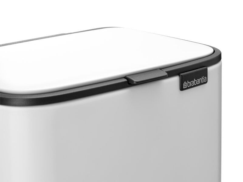 Brabantia Bo Pedal Bin 4 L, blanco, imagen extra
