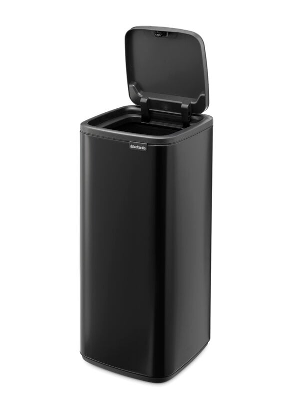 Brabantia Bo Touch Bin roska-astia, 30 L, matta musta, näkymä 3